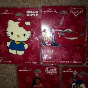 Hallmark cartoons ornaments/decorations